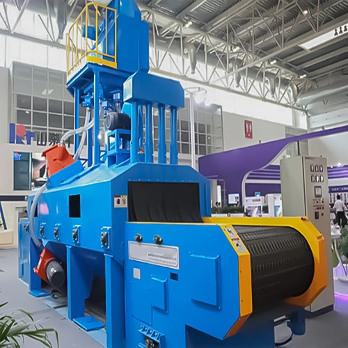 Wire Mesh Belt Conveyor Shot Blasting Machine with Deburring and Deflashing