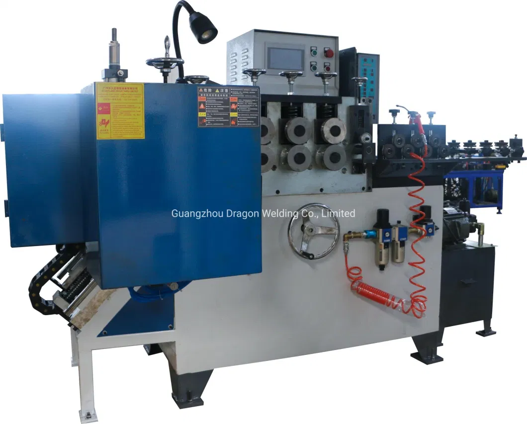 Automatic Round Circle Steel Wire Ring Bending Making and Butt Welding Machine