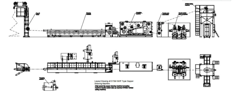 High Speed Copper Rod Breakdown Machine/Drawing Machine