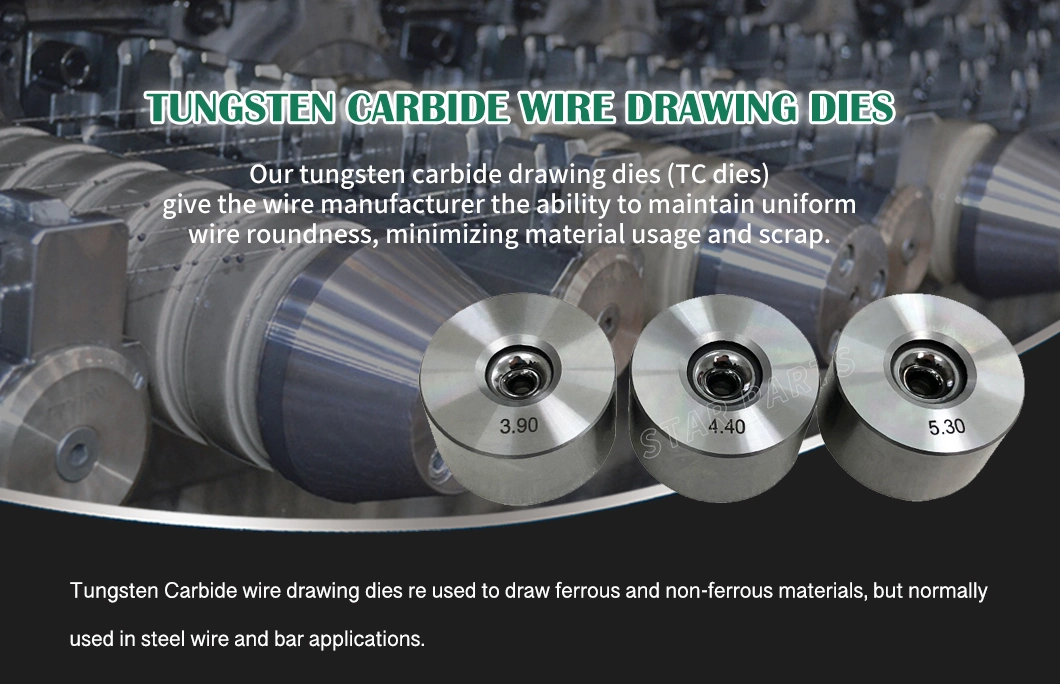 Tungsten Carbide Drawing Dies Used to Wet Wire Drawing Machine