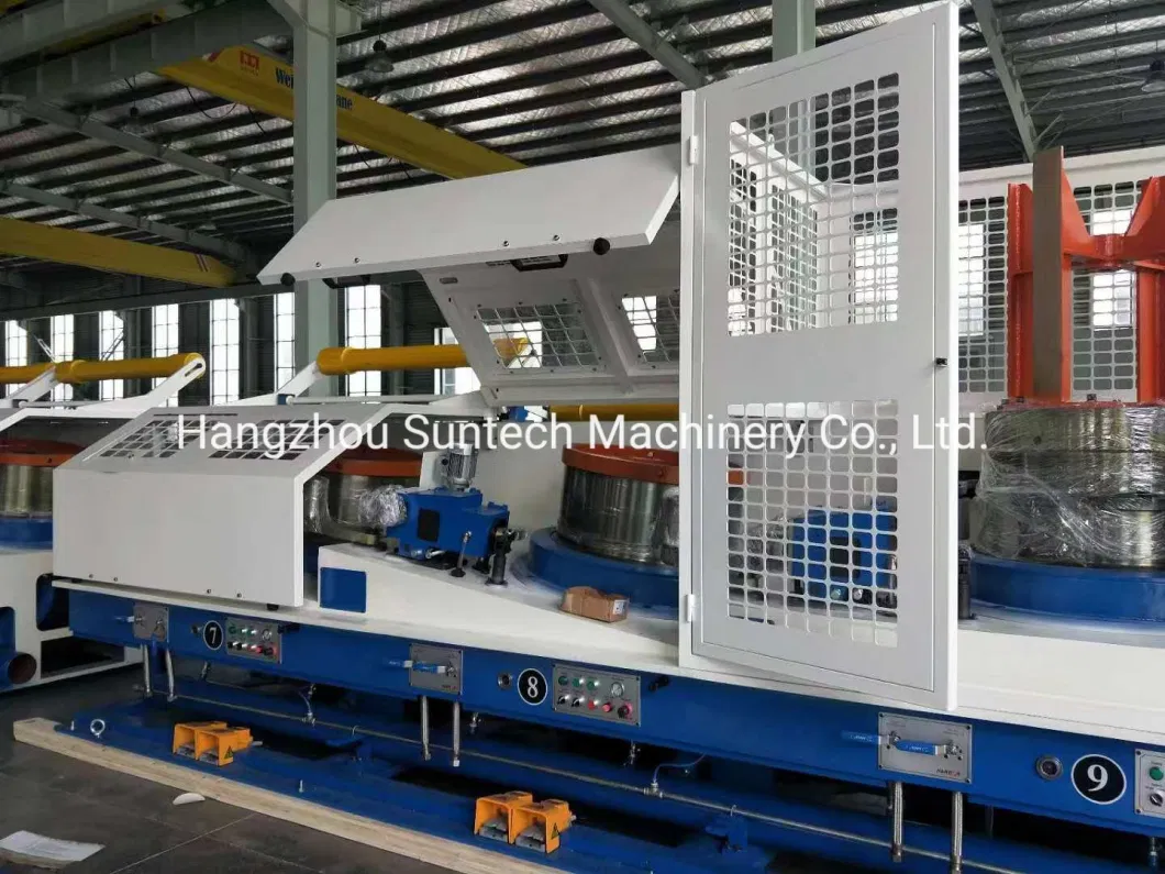 China Straight Line Slm Type High Speed Carbon Steel Cable Wire Drawing Machine