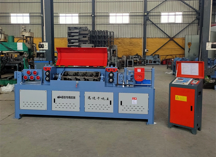 Automatic Steel Wire Straightening and Cutting CNC Machine Hydraulic Rebar Straightening Machine