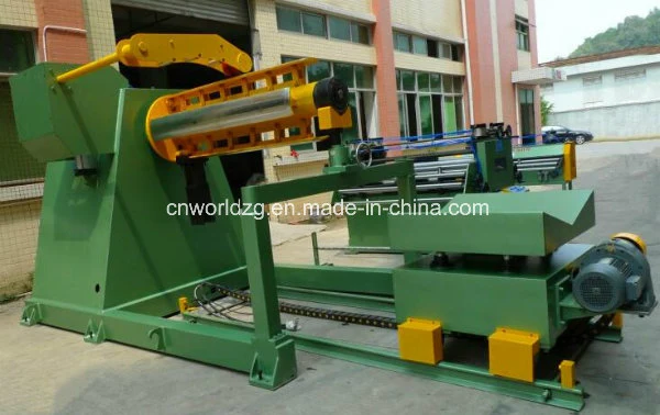 Coil Sheet Uncoiler with Motor and Optional Hydraulic Trolley