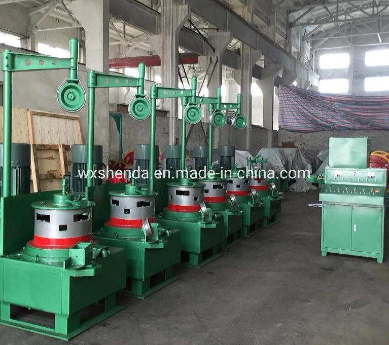 Wuxi Pully Dry Brass Aluminium Nail Wire Drawing Machine Price