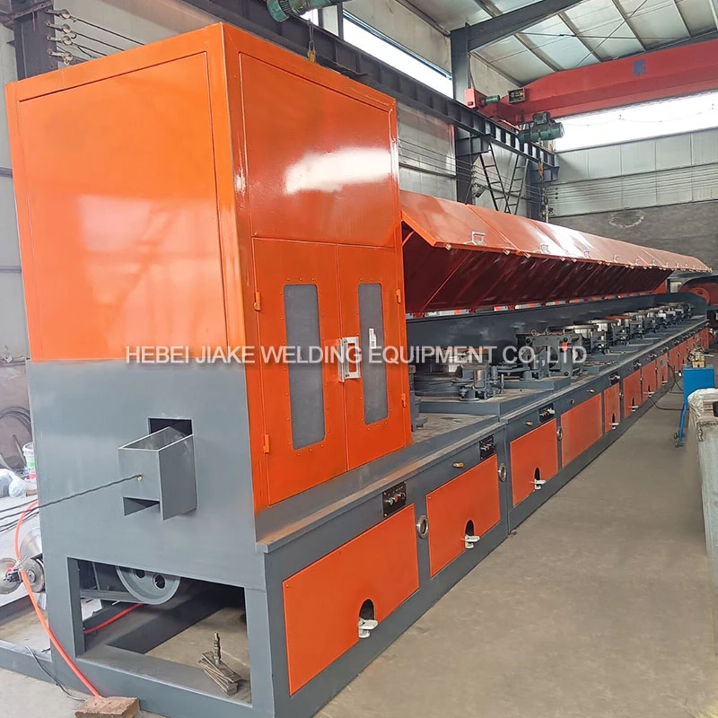 CO2 Gas Shielded Wire/ Nail Making Wire Straight Line Wire Drawing Machine