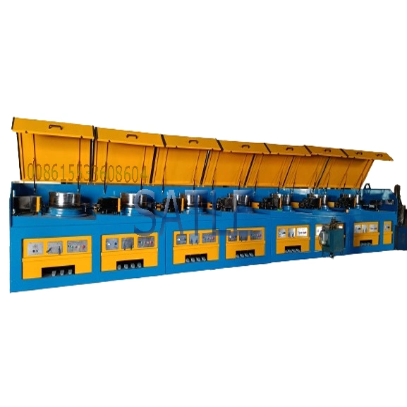 Dl10000 Inverted Vertical Wire Drawing Machine for Steel Rebar