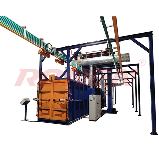 High Productivity Galvanized Steel Cold Rolled Coil Wire Coil Shot Blasting Machine