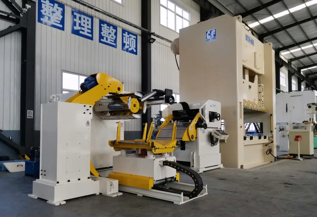 3 in 1 Uncoiler Straightener Feeder Machine with Press Machine