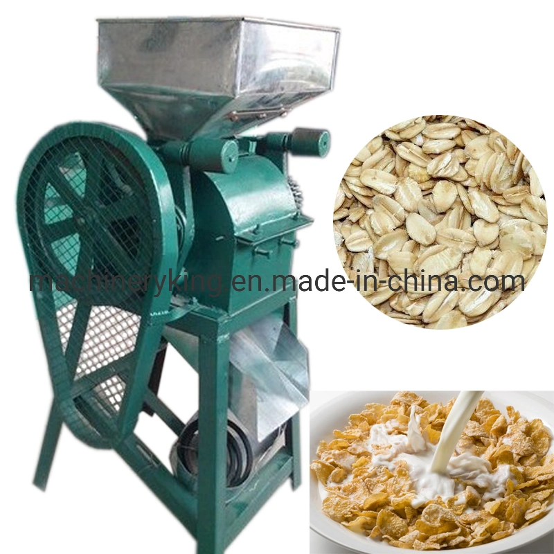 Multifunctional Corn Flakes Wheat Flatting Mill Cereal Grains Flattening Machine