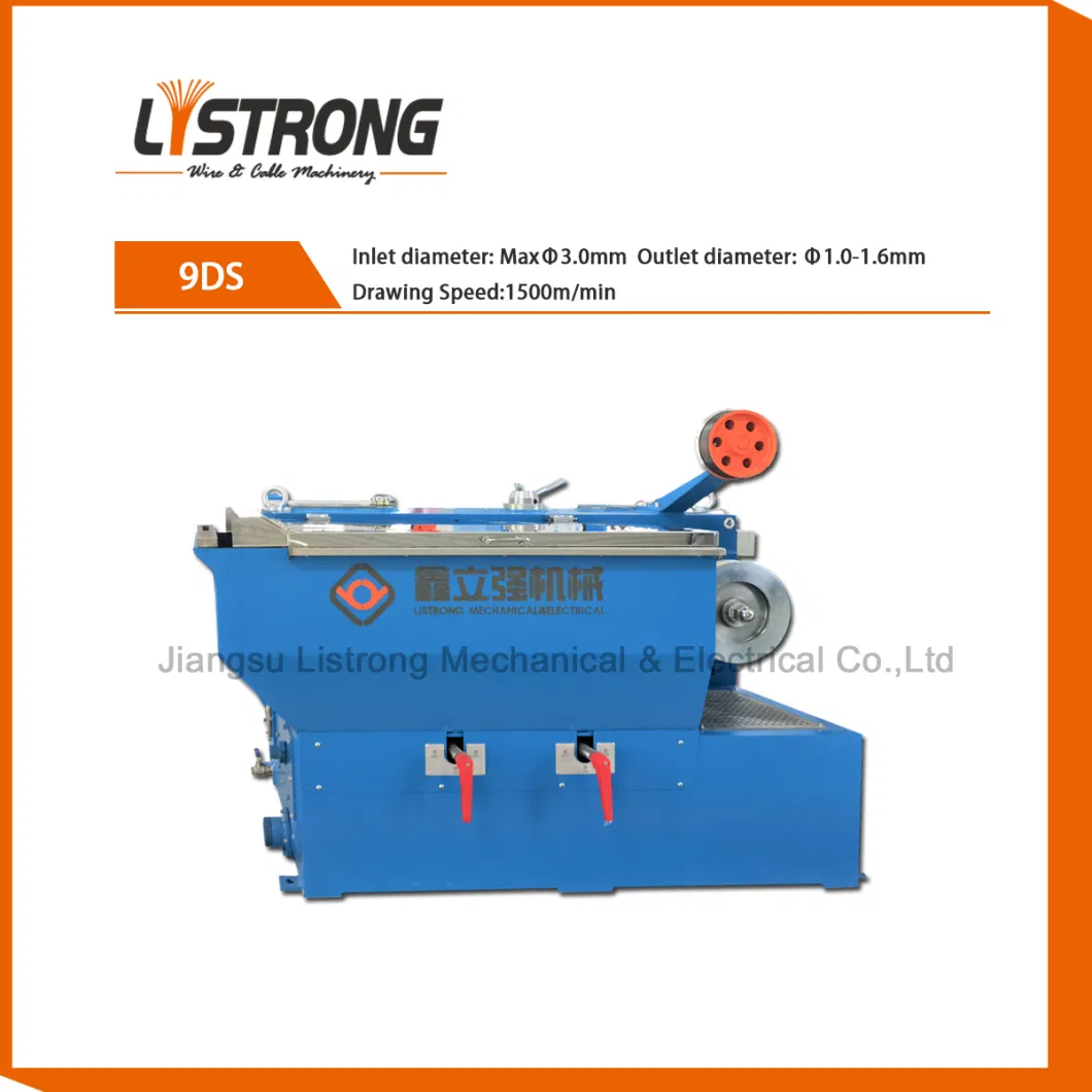 Listrong 1-1.6mm Copper Wire Drawing Machine Nail Make Machine