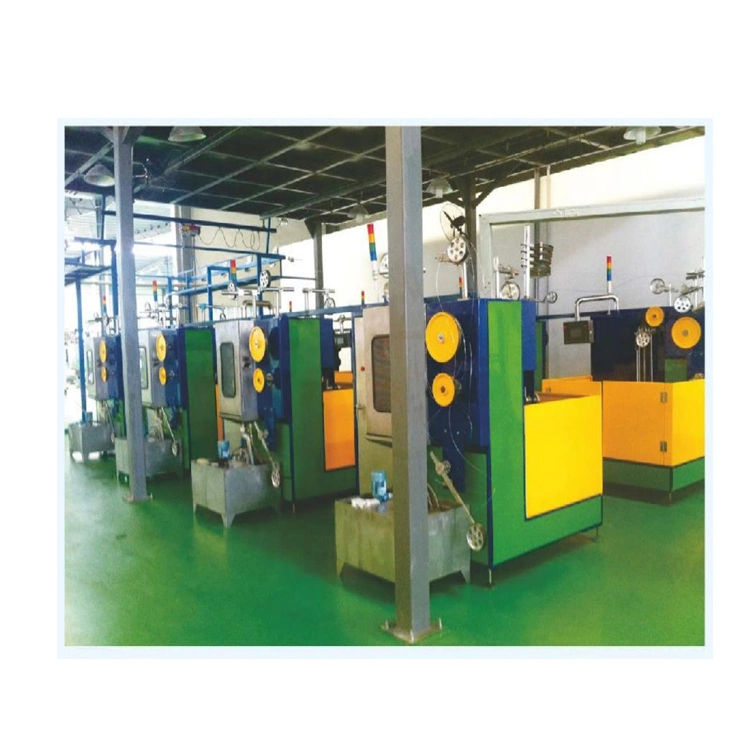 Shanghai Swan Vertical Round Wire Enamelling Machine with Inline Drawing Unit