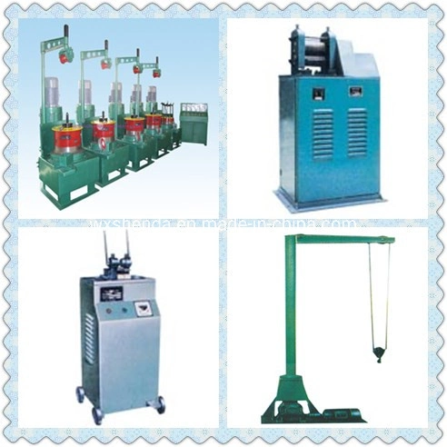 Wuxi Pully Dry Brass Aluminium Nail Wire Drawing Machine Price