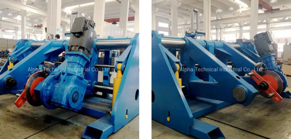 1250 Cantilever Cable Reeling Coiling Machine, Take-up &amp; Sliding Pay-off Unit for Wire and Cable^