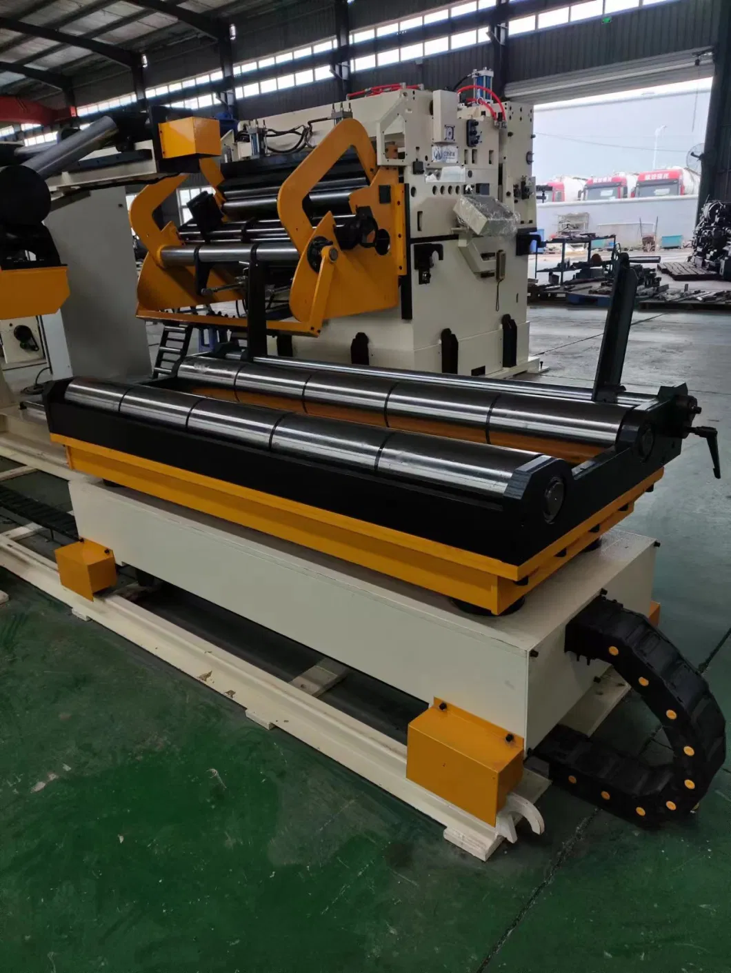 High Precision Sheet Metal Uncoiler Flattening Machine and Nc Feeder for Metalworking