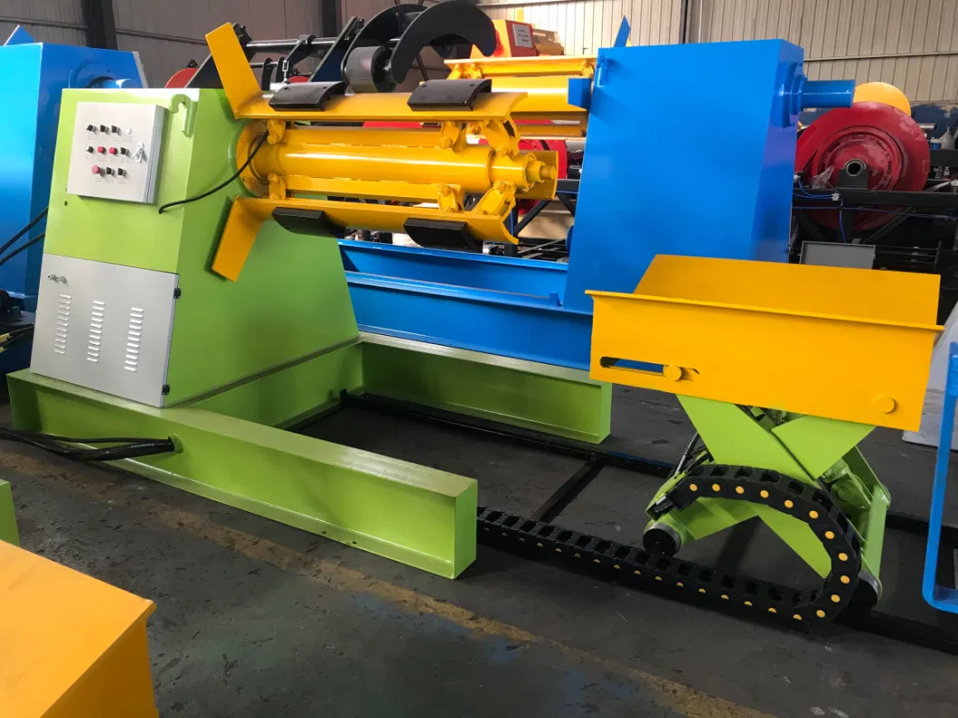 Automatic 5 /10 Tons Steel Coil Decoiler Uncoiler Machine Coil Unwinder Machine