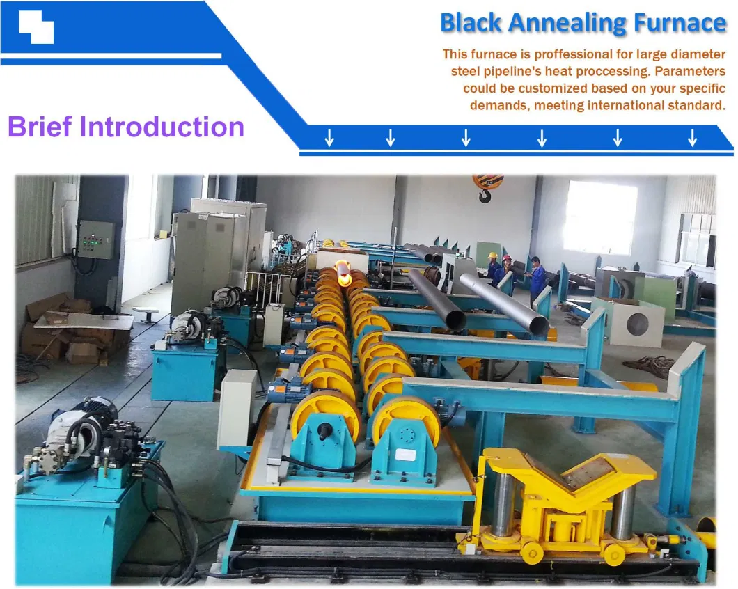 off Line Black Annealed Heat Processing Machine Heat Treatment Annealing Oven