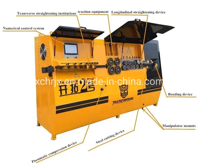 Automatic Rebar Steel Wire Stirrup Bending Machine CNC Flat Wire Bending Machine