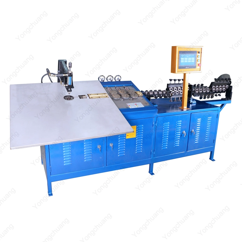 Automatic Metal Wire Processing Equipment Straightening, Bending, Cutting and Forming All-in-One Machine