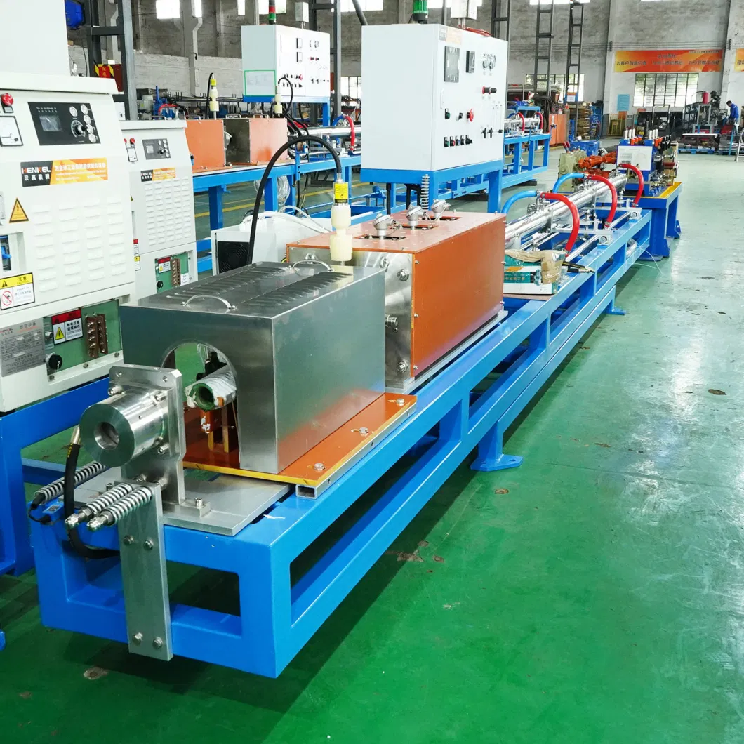 Continious Type Stainless Steel Pipe Bright Annealing Machine Solution Heat Treatment Furnace