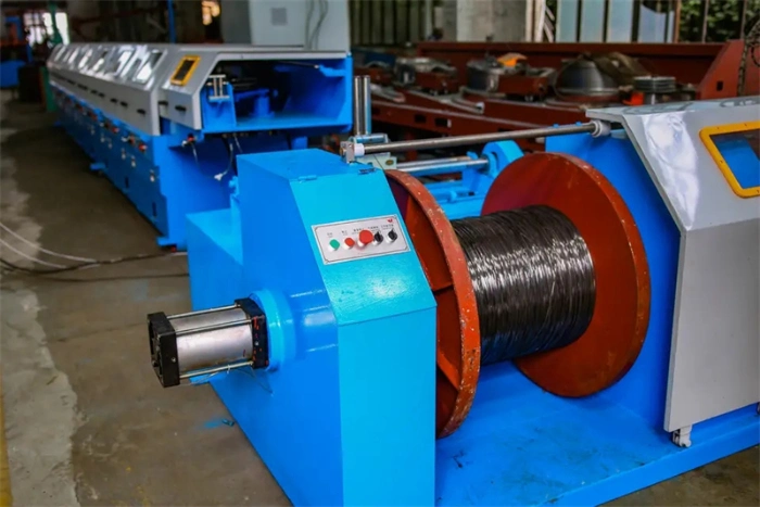 Copper Aluminum Glavanized Steel Straight Line Continuous Wire Drawing Machine