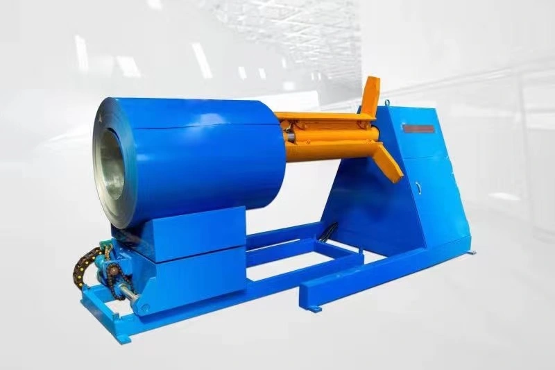 Automatic 5 /10 Tons Steel Coil Decoiler Uncoiler Machine Coil Unwinder Machine