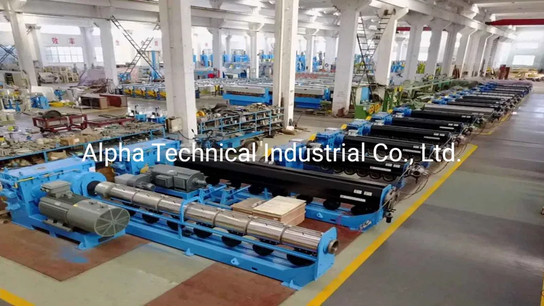 Turnkey Wire and Power Cable Coil Winding Production Line Extrusion Making Equipment Extruder Machine