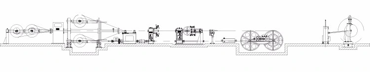 Steel Wire Rope Spooling Cradle Type Cable Laying up Machine