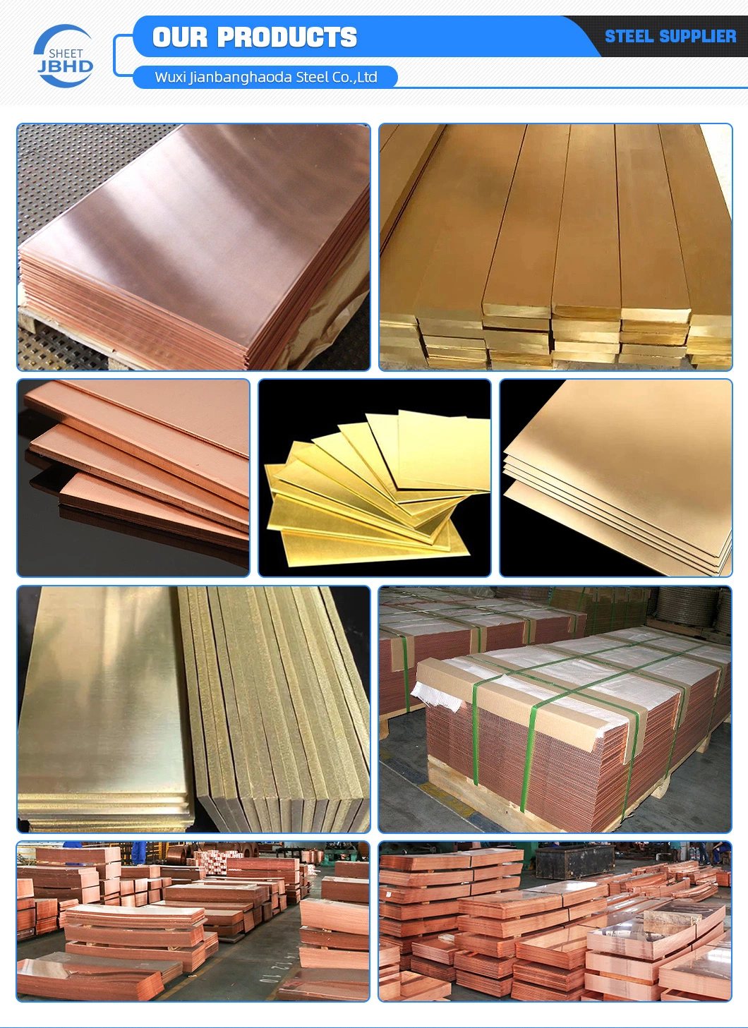 C1100 Copper Sheet or Brass Copper Plate Sheet Gold Color for Decoration H59 H62 H65 Brass Plate Wire Drawing Copper Plate Decorative Brass Sheet