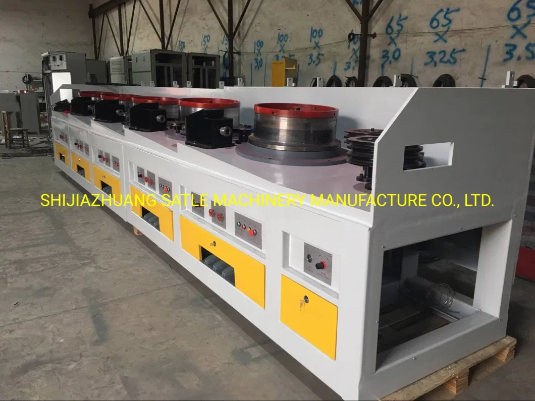 Straight-Line Water Tank Oto Type Pulley Horizontal Vertical Wire Drawing Machines