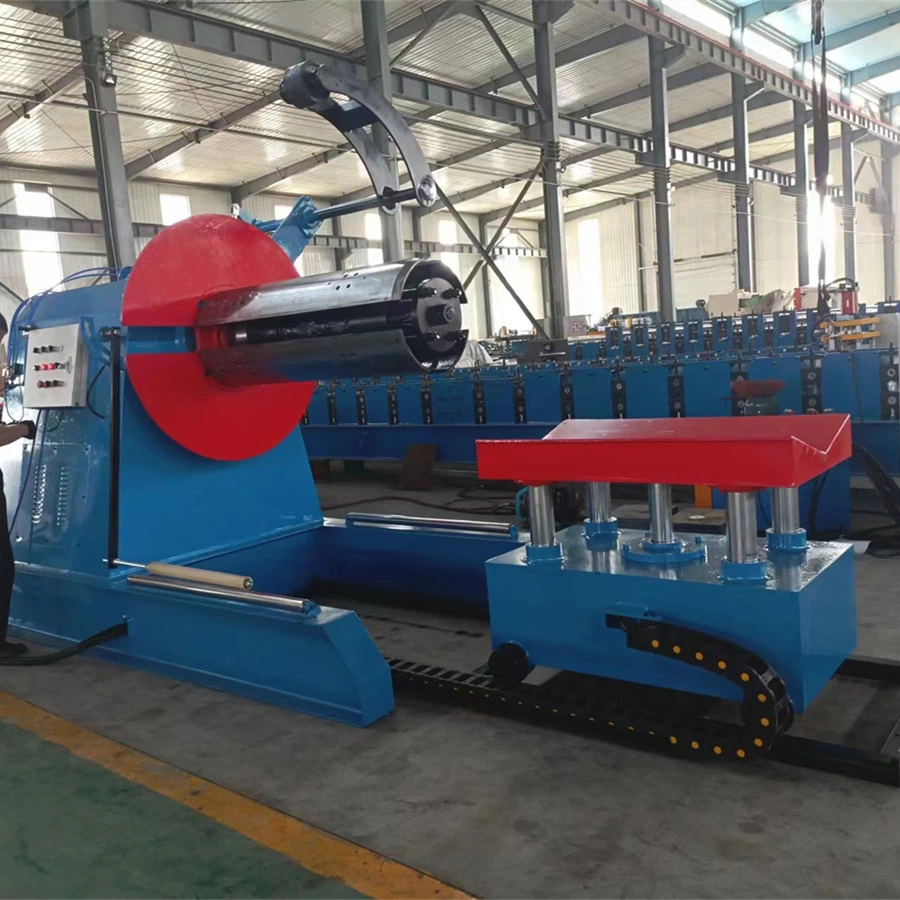 Galvanized Steel Coil Hydraulic Decoiler 10tons 5 Tons Automatic Uncoiler for Roof Machine