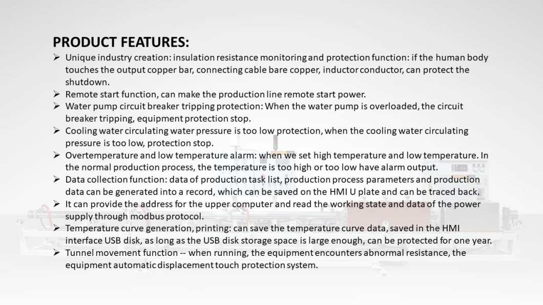 Energy Saved Solution Heating System Steel Pipe Annealing Oven