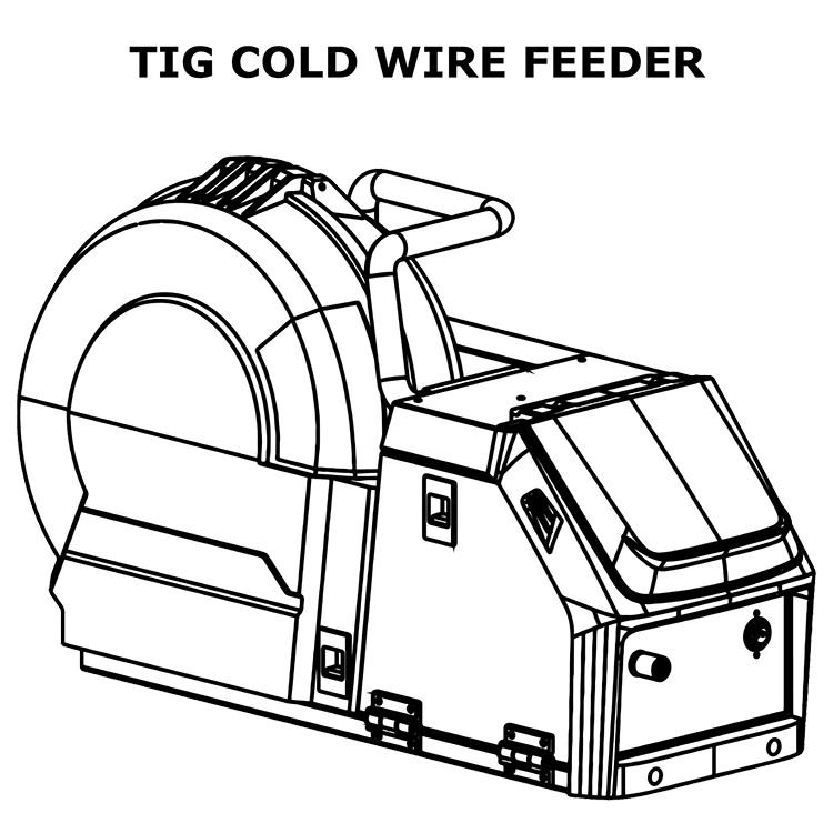 Rhk Wire Liner Filling Pipe Auto Argon TIG Cold Welding Wire Feeder