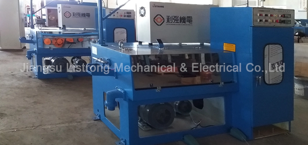 Listrong 0.193-0.45mm Fine Wire Electric Cable Machinery High Speed Wire Drawing Machine