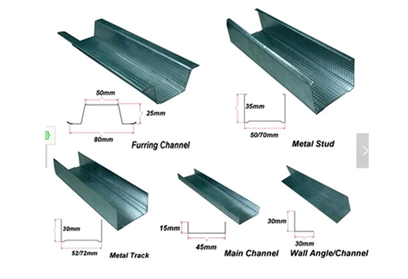 Xinnuo Omega Profile Roll Forming Light Keel Frame Roll Forming Machine