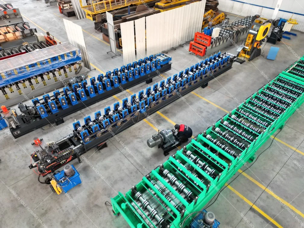 2023 New Design Storage Rack Rolling Racking Upright Frames Cold Roll Forming Machine