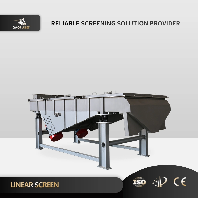 Low Energy Consumption Screening Customizable Dehydration Vibrating Sieve Sorting Machine