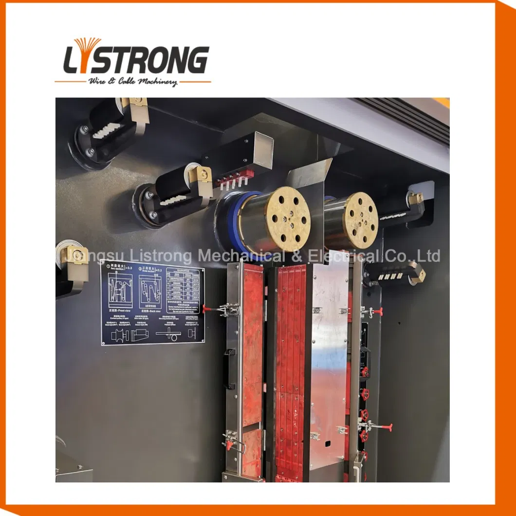 Listrong 0.15-0.5mm Copper Multi Wire Fine Wire Drawing Machine with Continuous Annealing