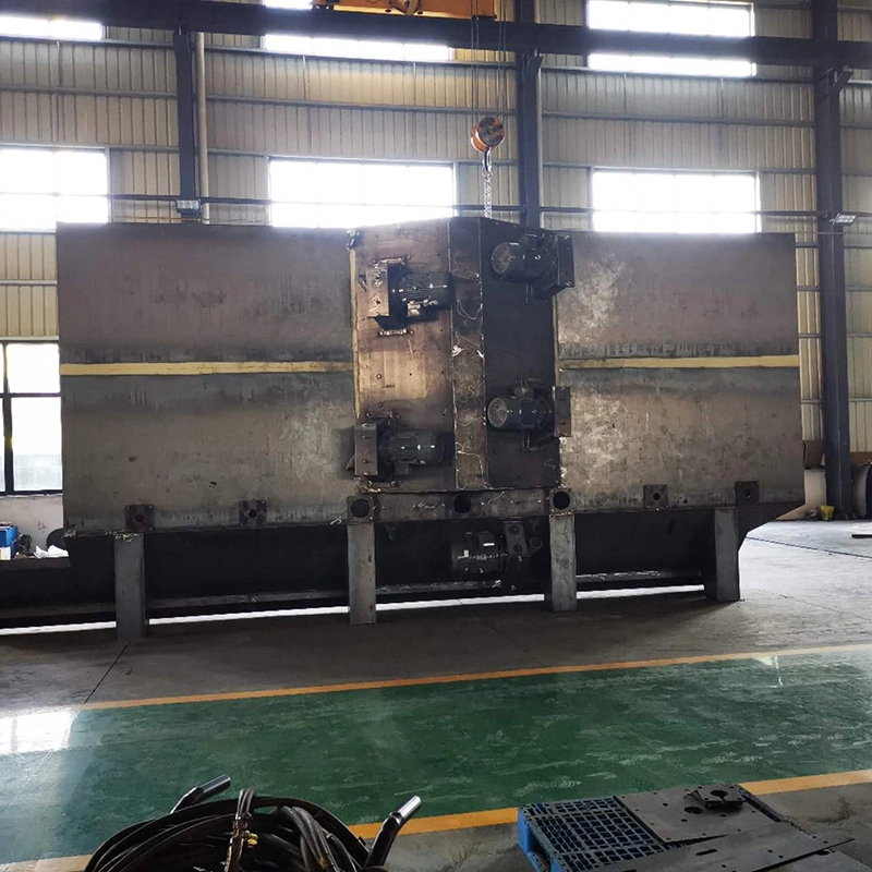 Continuous Feed Tunnel Type Steel Wire Mesh Belt Shot Blasting Machine, Commercial Sandblaster for Sale