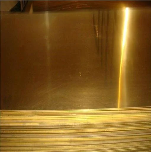 Hpb63-3 Hpb59-1 Hpb58-2.5 Pure Copper Sheet or Brass Copper Plate Sheet Gold Color for Decoration Brass Plate Wire Drawing Copper Plate Decora