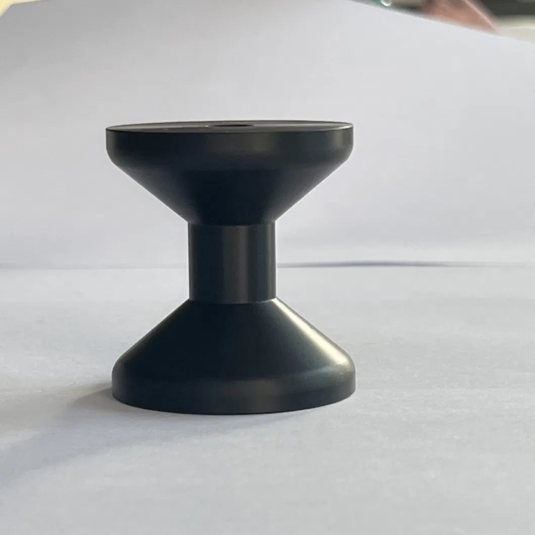 Custom CNC Machining Black Anodizing POM Plastic Parts for Copper Wire Winding Machine