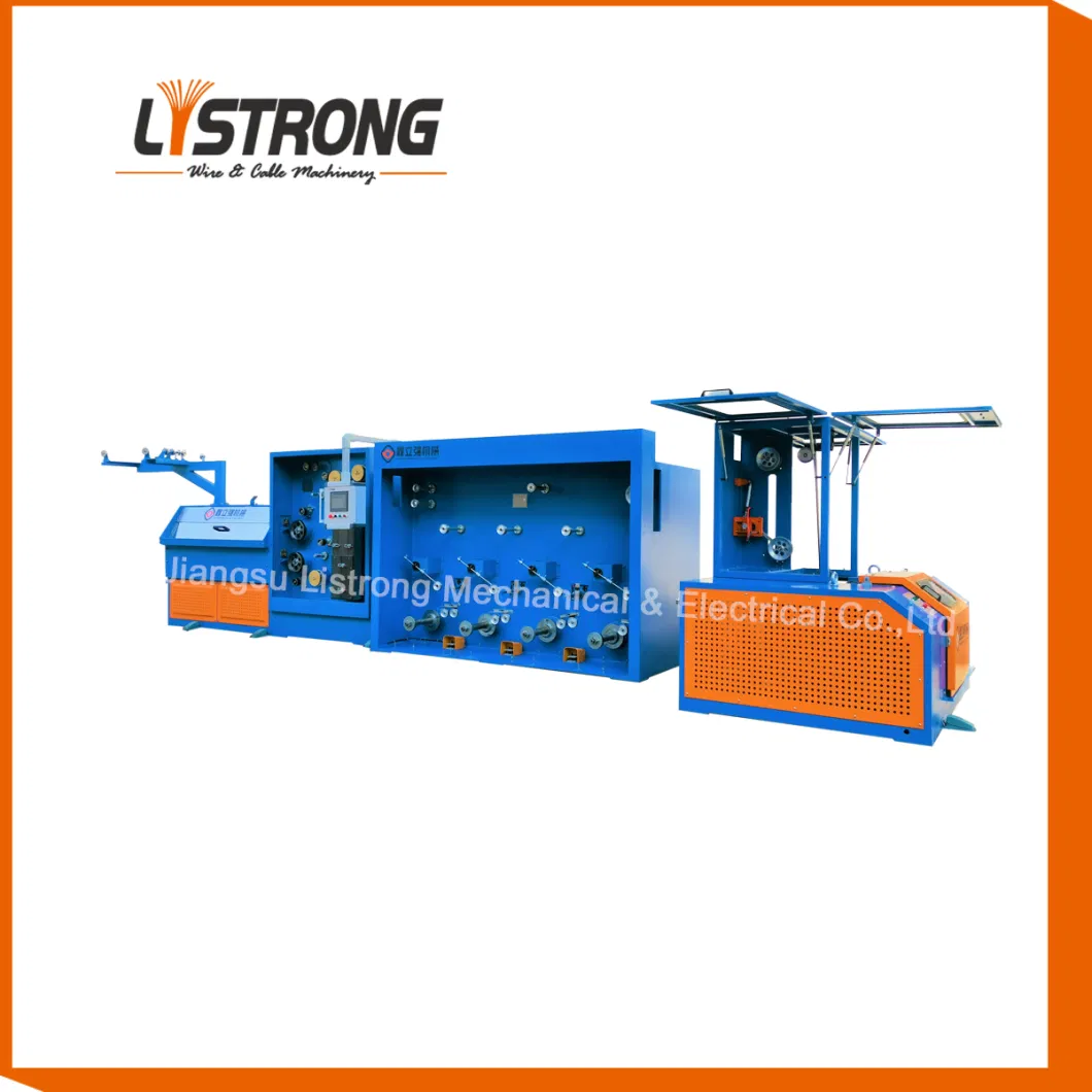 Listrong 0.15-0.5mm Copper Wire Fine Wire Drawing Machine with Continuous Annealing