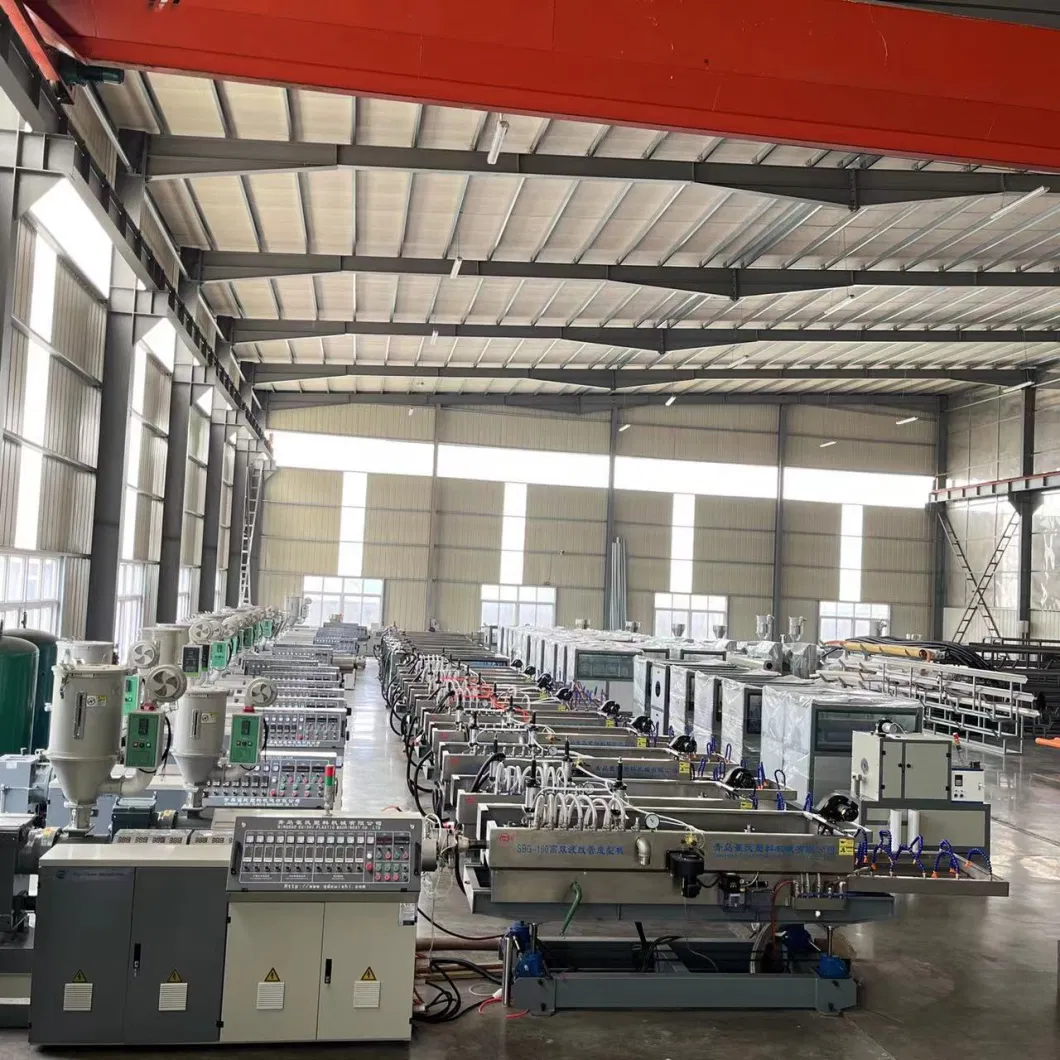 Manufacturer PA/PP/PE Gi Electrical Pipe Corrugated Flexible Pipe Cable Protection Hose Production Line