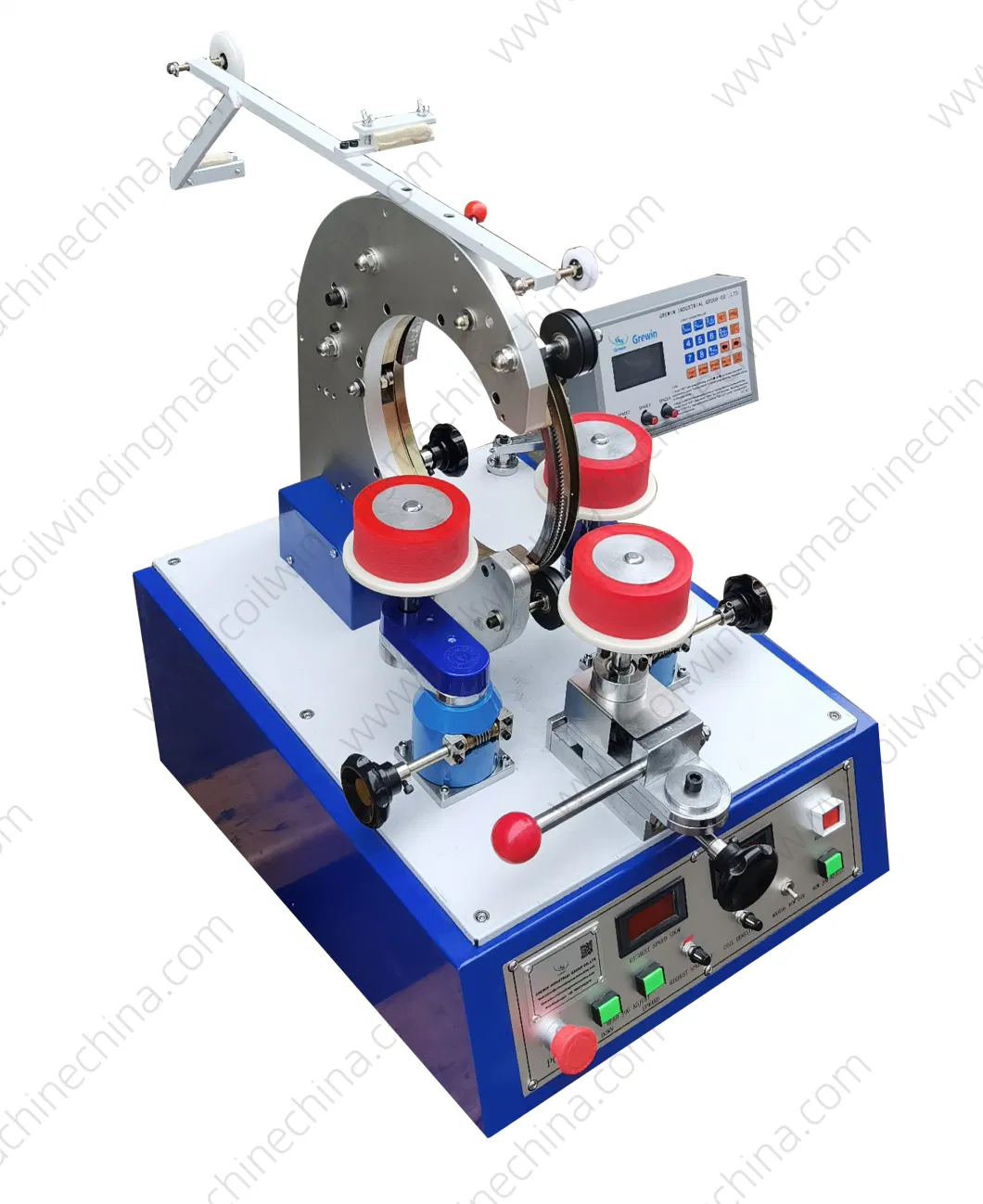 Wind Wire Range Slider Toroid Winding Machine Belt Type Winding Machine Transformer Coil Winding Machine PLC CNC Toroid Coil Winding Machine for Transformer