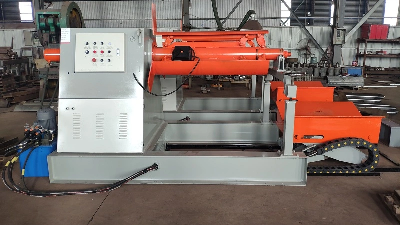 High Grade Automatic Hydraulic Steel Coil Uncoiler Machine