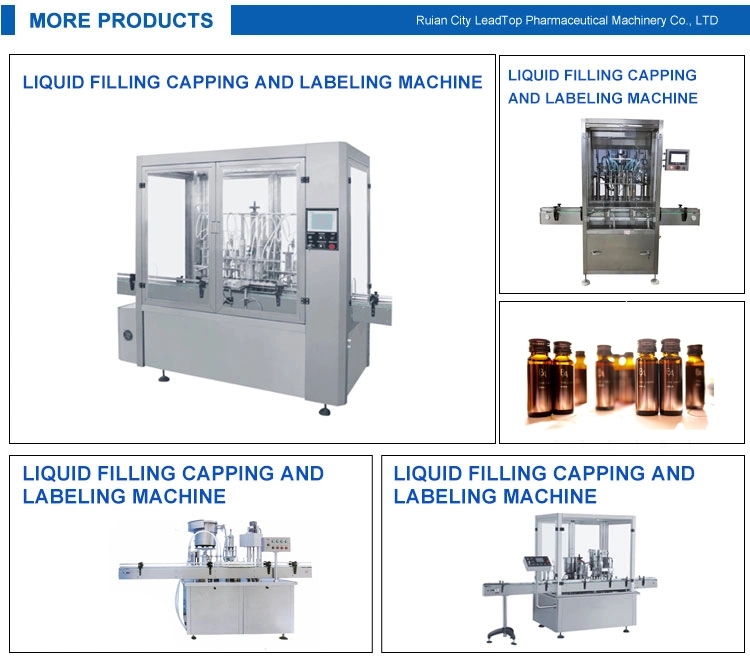 Lineafill-Series Automatic Liquid Filling Machine for Plastic Bottle Glass Bottle Pet Bottle Filling Machine Machine Liquid Filler