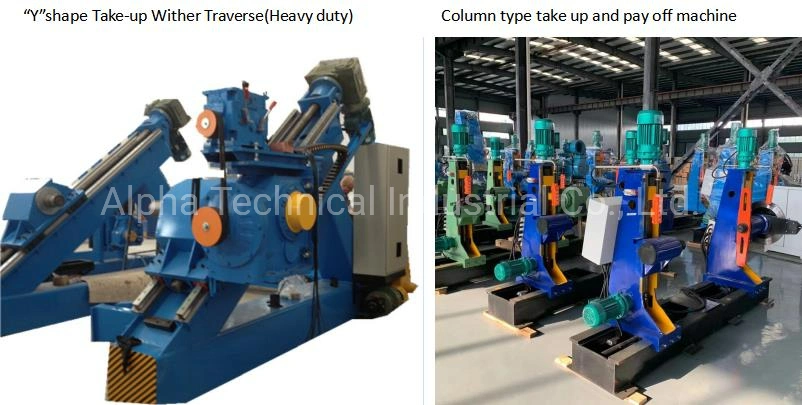 Wire and Cable Reel Pay off and Take up Machine