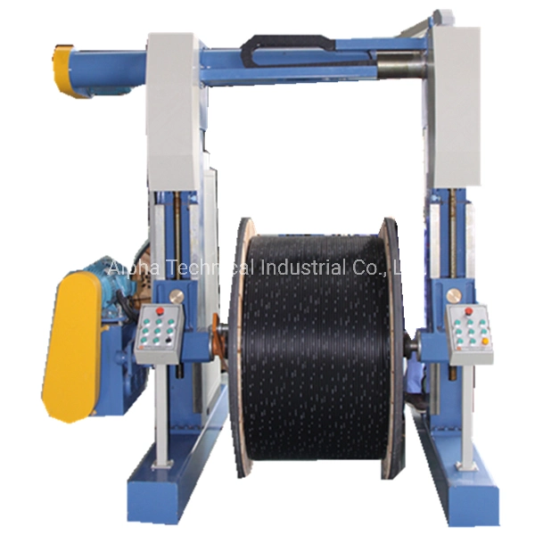 Swing Arm Type Hydraulic Cable Reeling Machine Cantilever Take-up Machine