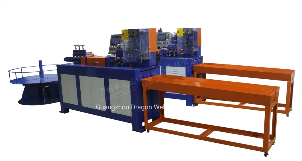 Automatic Iron Stainless Steel Flat Metal Wire Straightening and Cutting Rod Wire Straightener Machinery