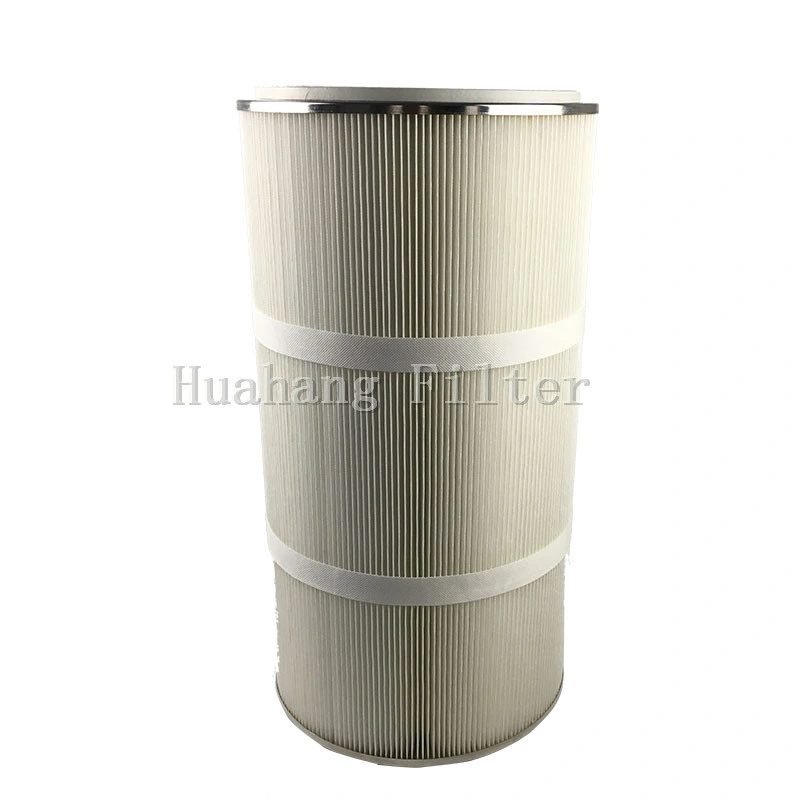 Customized cylinder metal wire mesh dust collector air filter cartridge for shot blasting machine