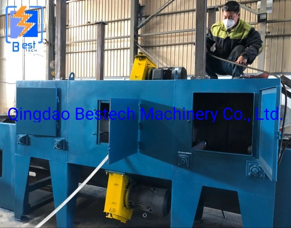 Wire Mesh Belt Shot Blasting Machine for Brake Pad